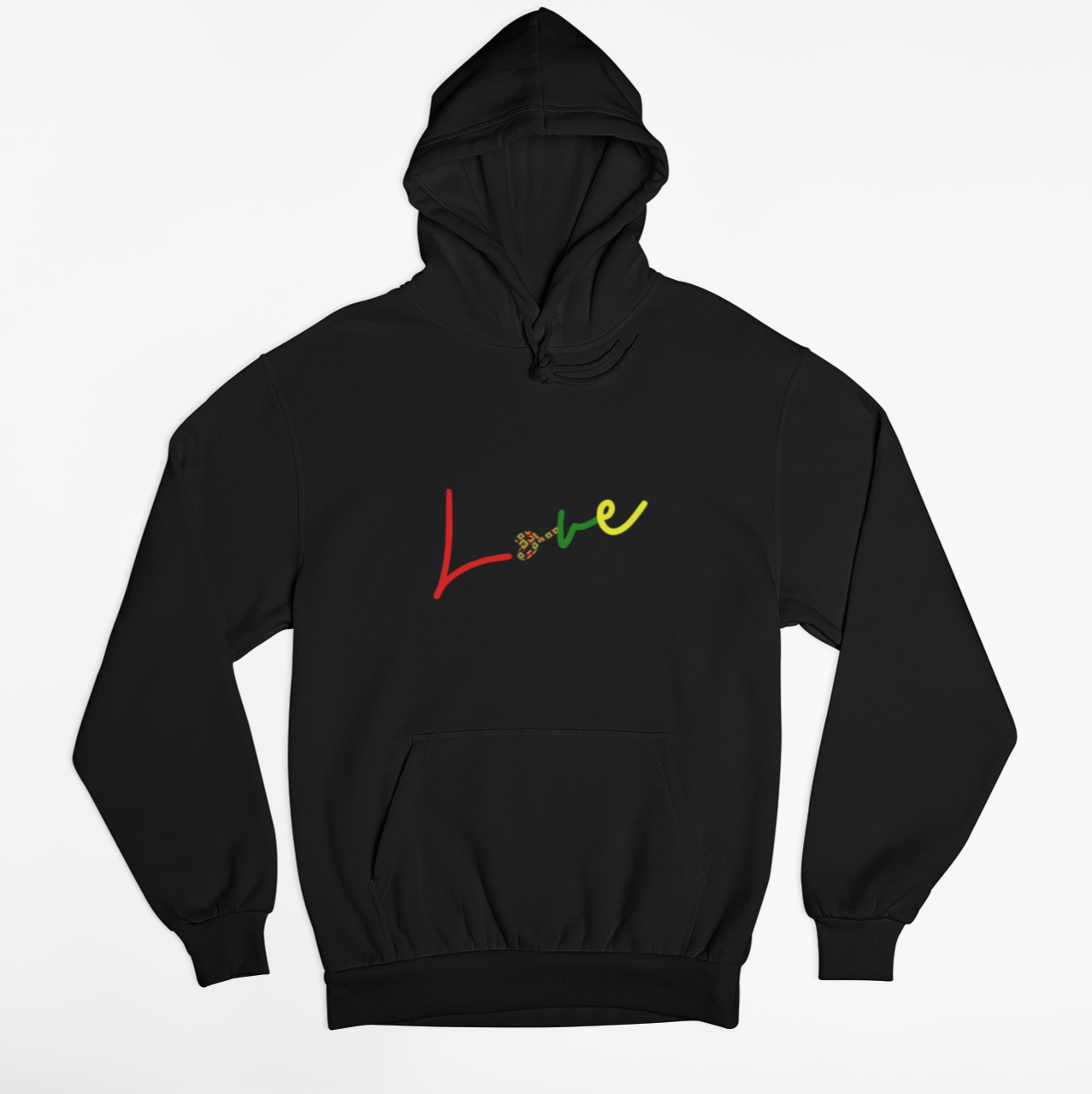 Black History Cursive Love Hoodie