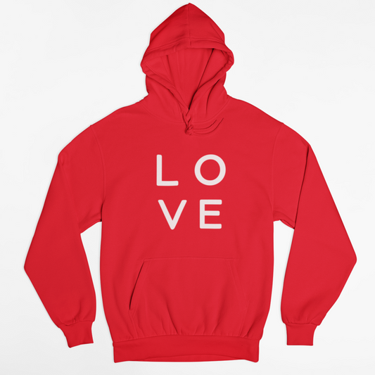 Red LOVE Hoodie